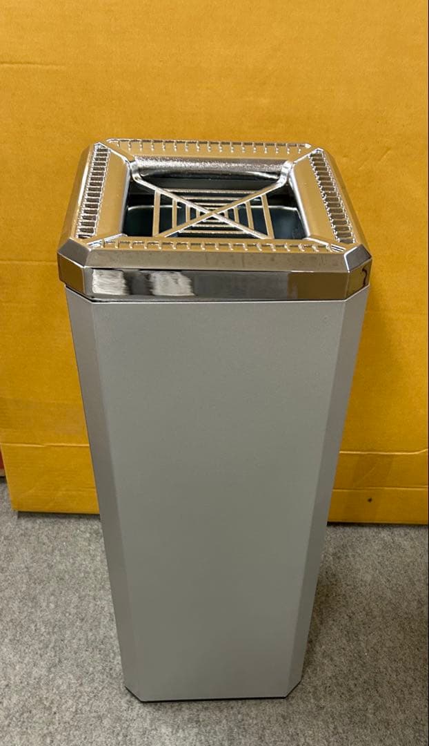 新品　灰皿　スモーキングスタンド　業務用　光製作所　シルバー　灰皿スタンド