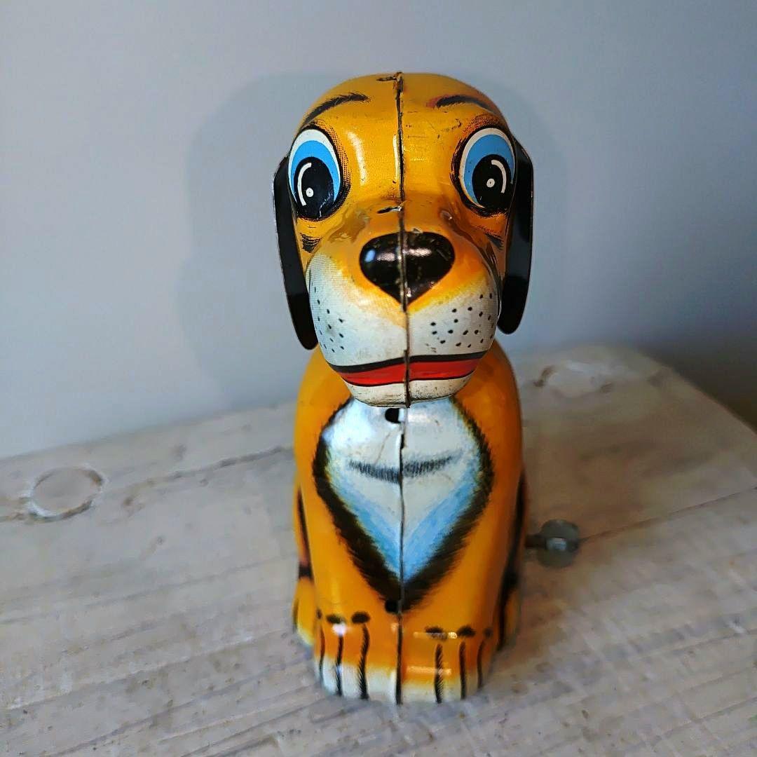 Pat the Pup犬のブリキゼンマイ おもちゃ 日本製　昭和レトロ玩具
