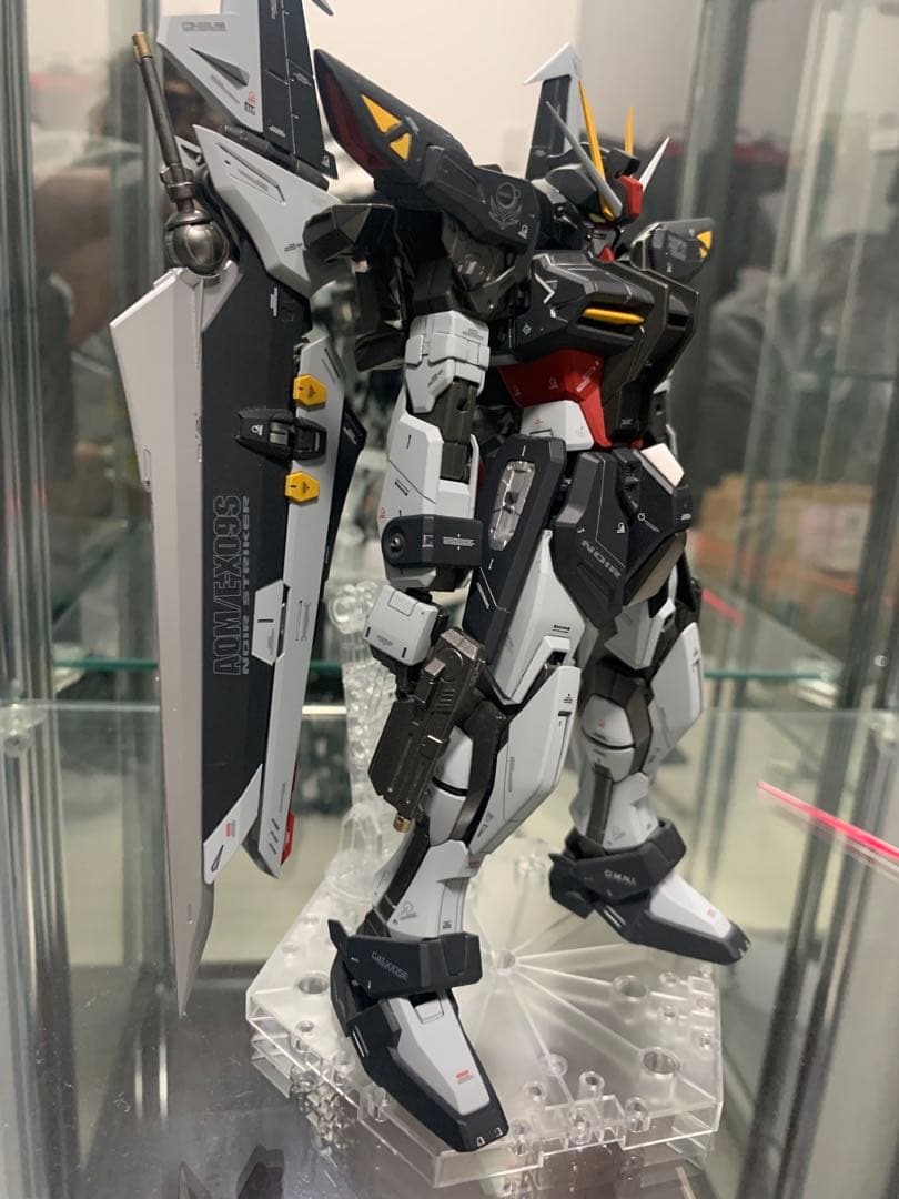 MG ストライクノアールガンダム 全塗装完成品