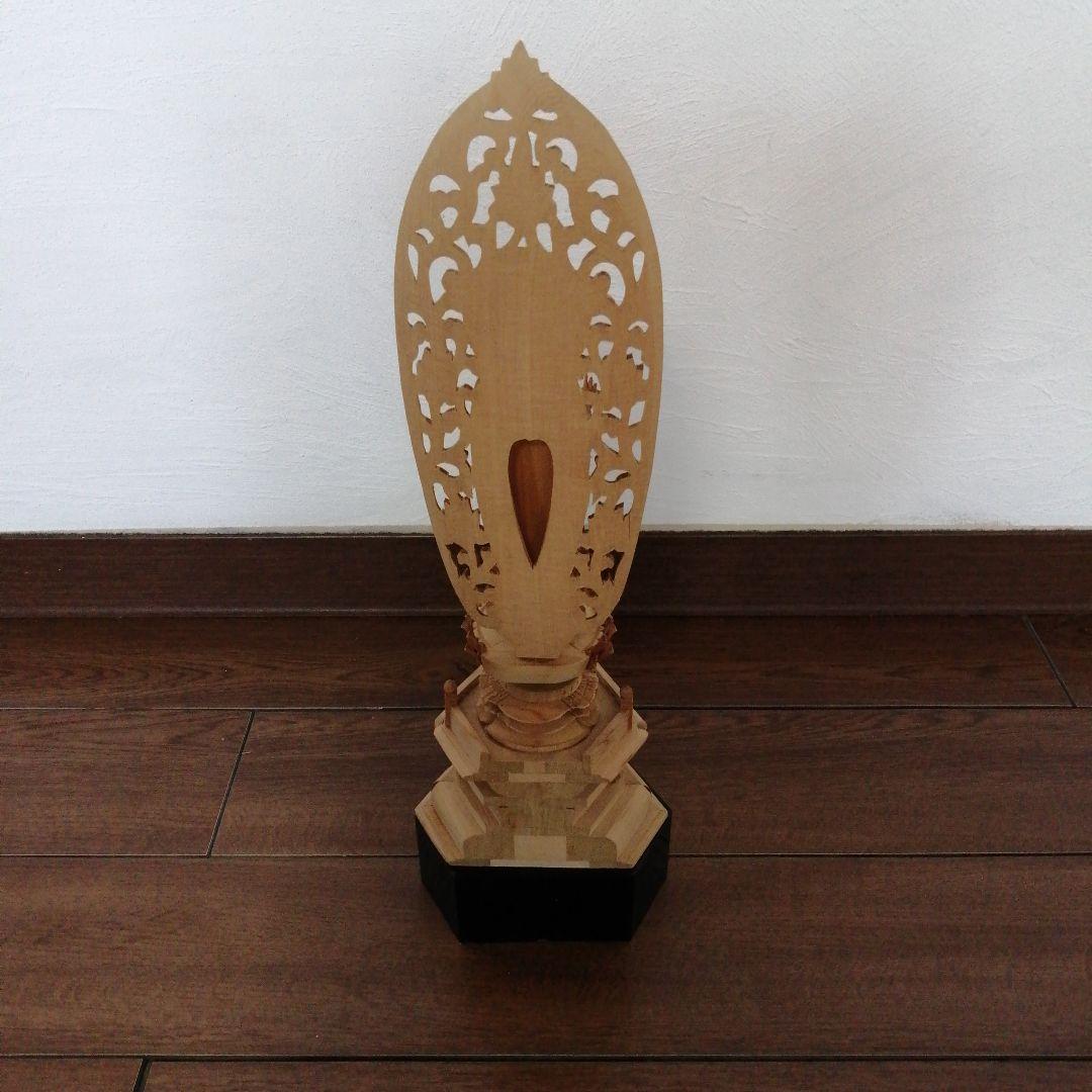 木製仏像 八角形台座