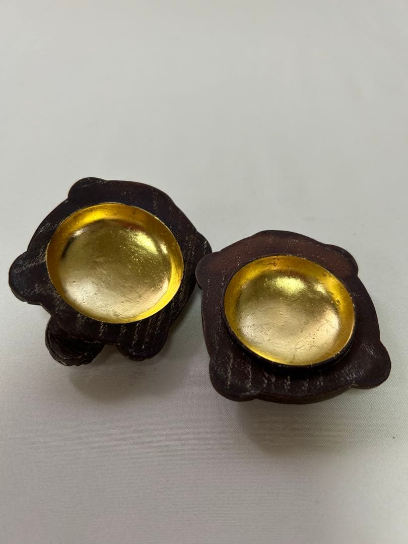 茶道具【香合】　亀　岩倉隆斎（隆弘峯）　共箱付き