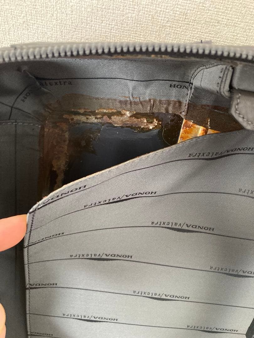 ② ホンダ　NSX 限定　ヴァレクストア　Valextra 鞄 希少　レア