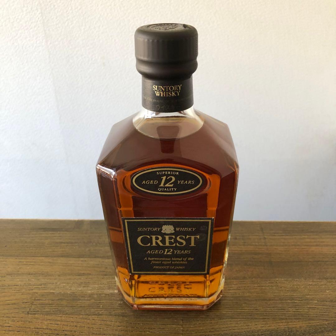 《激レア》サントリー ウイスキー CREST 12年 新品未開栓