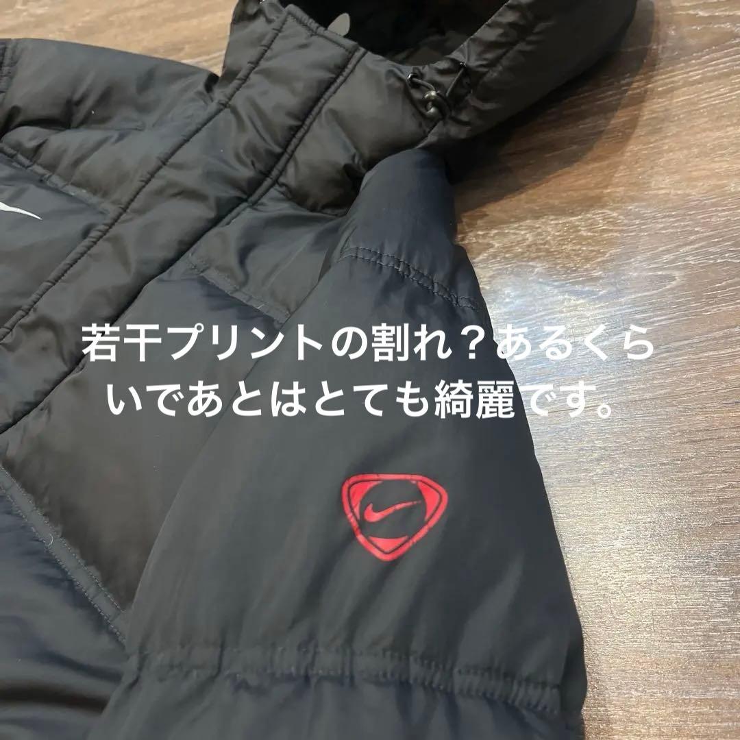 ナイキ ベンチコート ブラック M ダウン　男性　メンズ　ロングコート