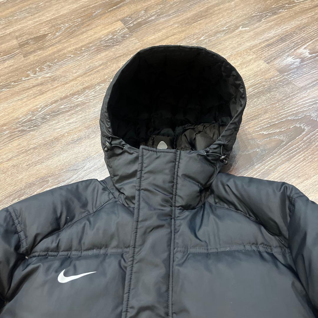 ナイキ ベンチコート ブラック M ダウン　男性　メンズ　ロングコート