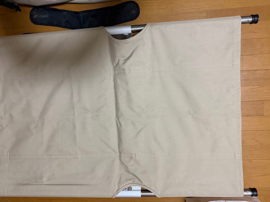 【未使用】スノーピークコット　ハイテンション　床面保護カバー付