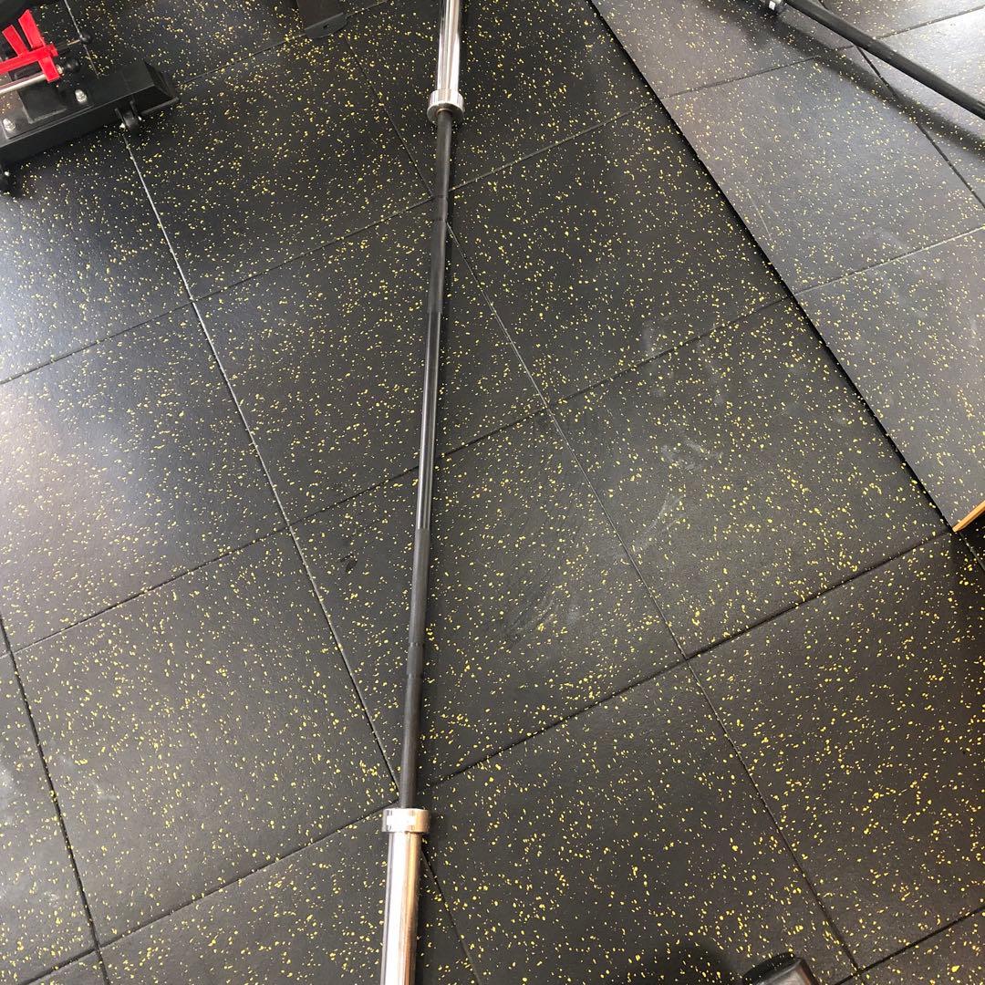 ⭐️9/27午前削除　送料込⭐️オリンピックバーベルシャフト 220cm 径50mm