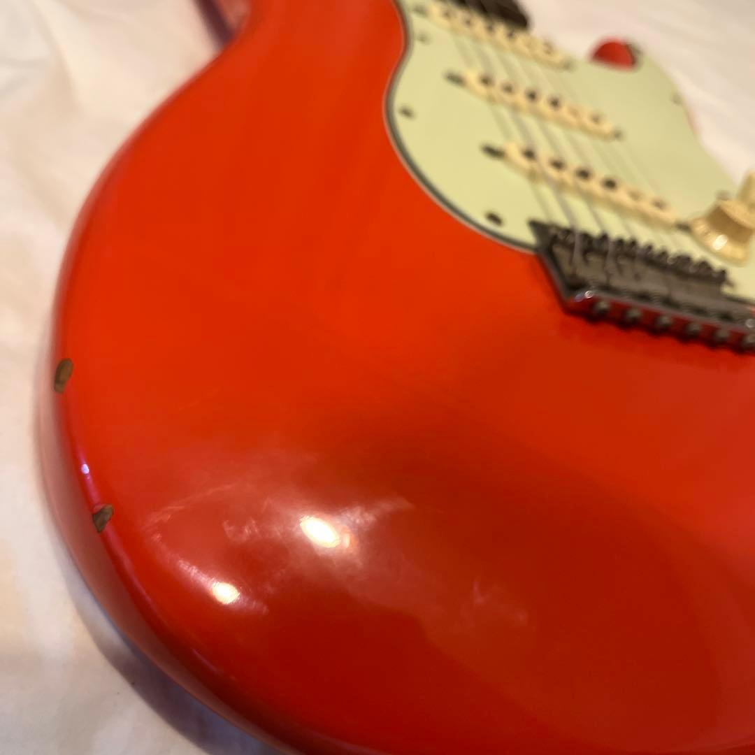 ギター Fender Japan ST62 Fiesta red