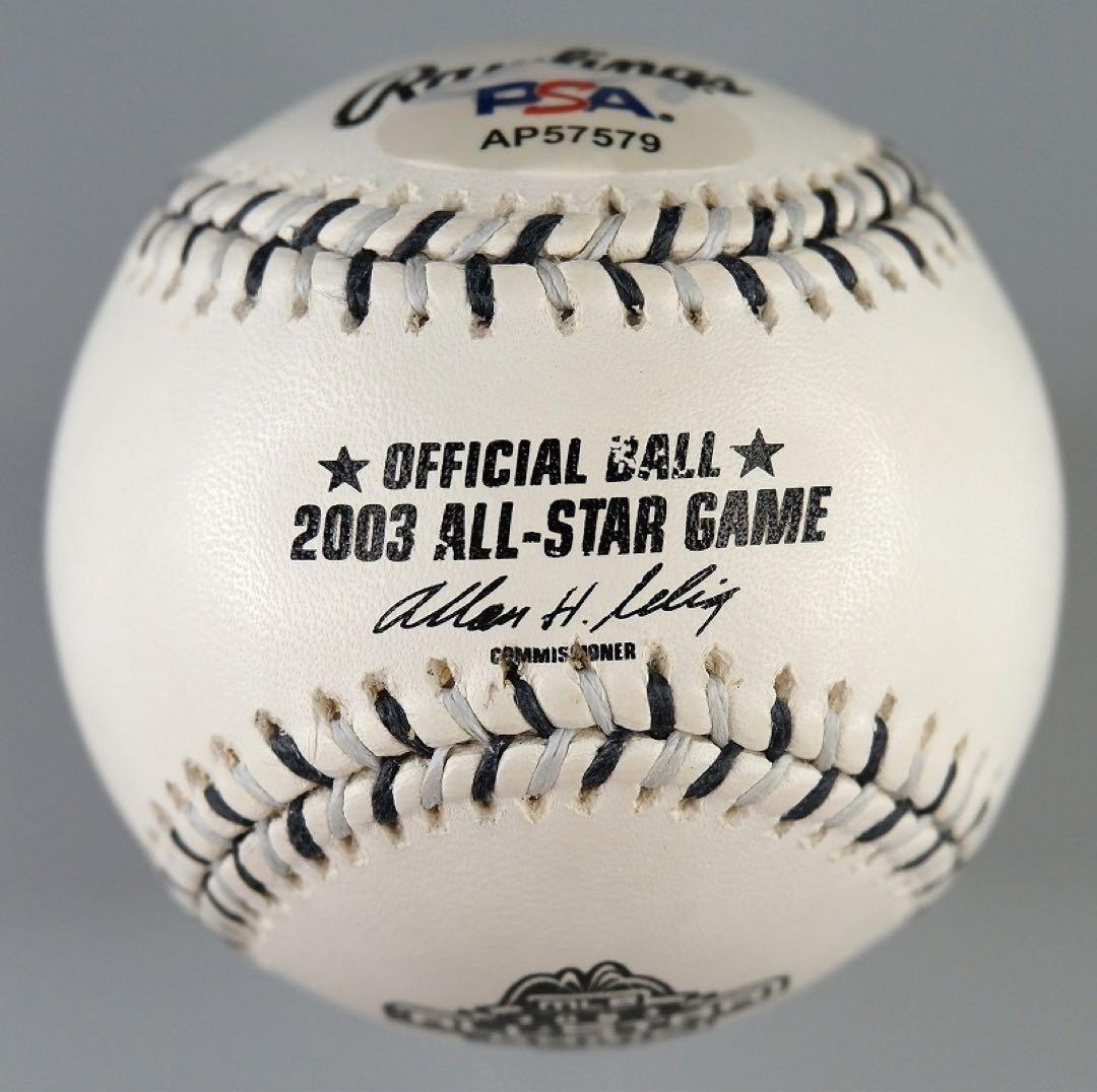 イチロー 2003年オールスター球 直筆サインボール+ボールケース/大谷翔平