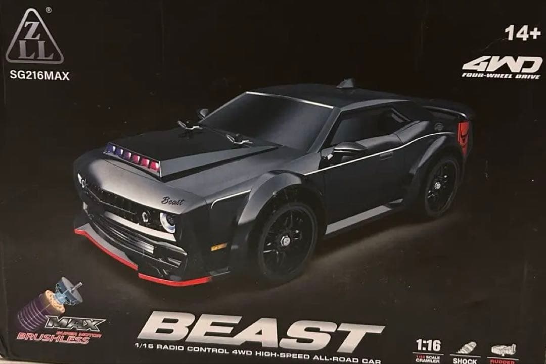 SG216PRO ZLL RC 4WD BEAST 高速　ラジコン　70km/h