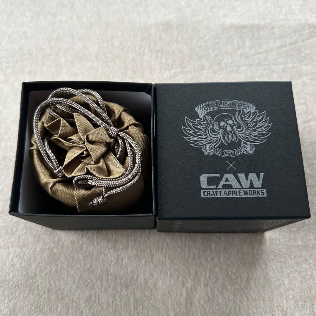 新品 BALLISTICS チェッカリング カップ ウレタン 仕上げ ブラウン