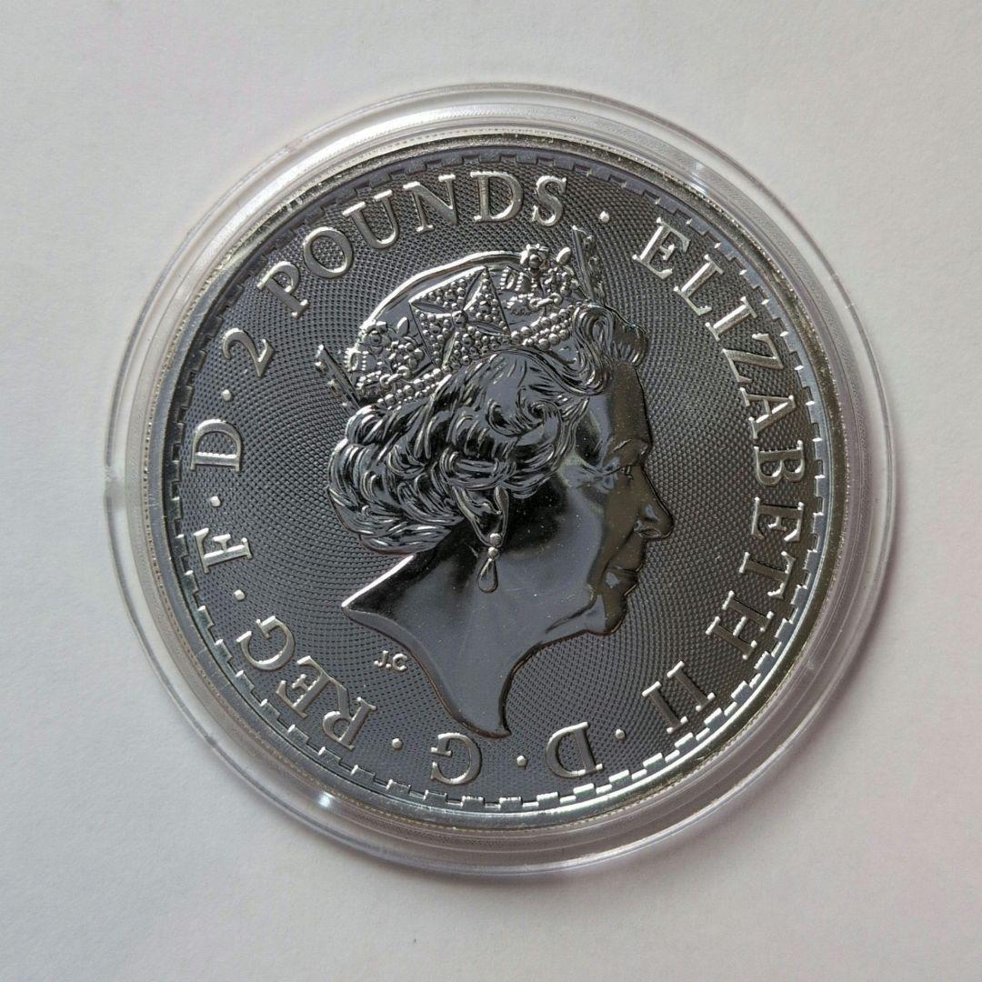 2021年 イギリス・ブリタニア銀貨1オンス