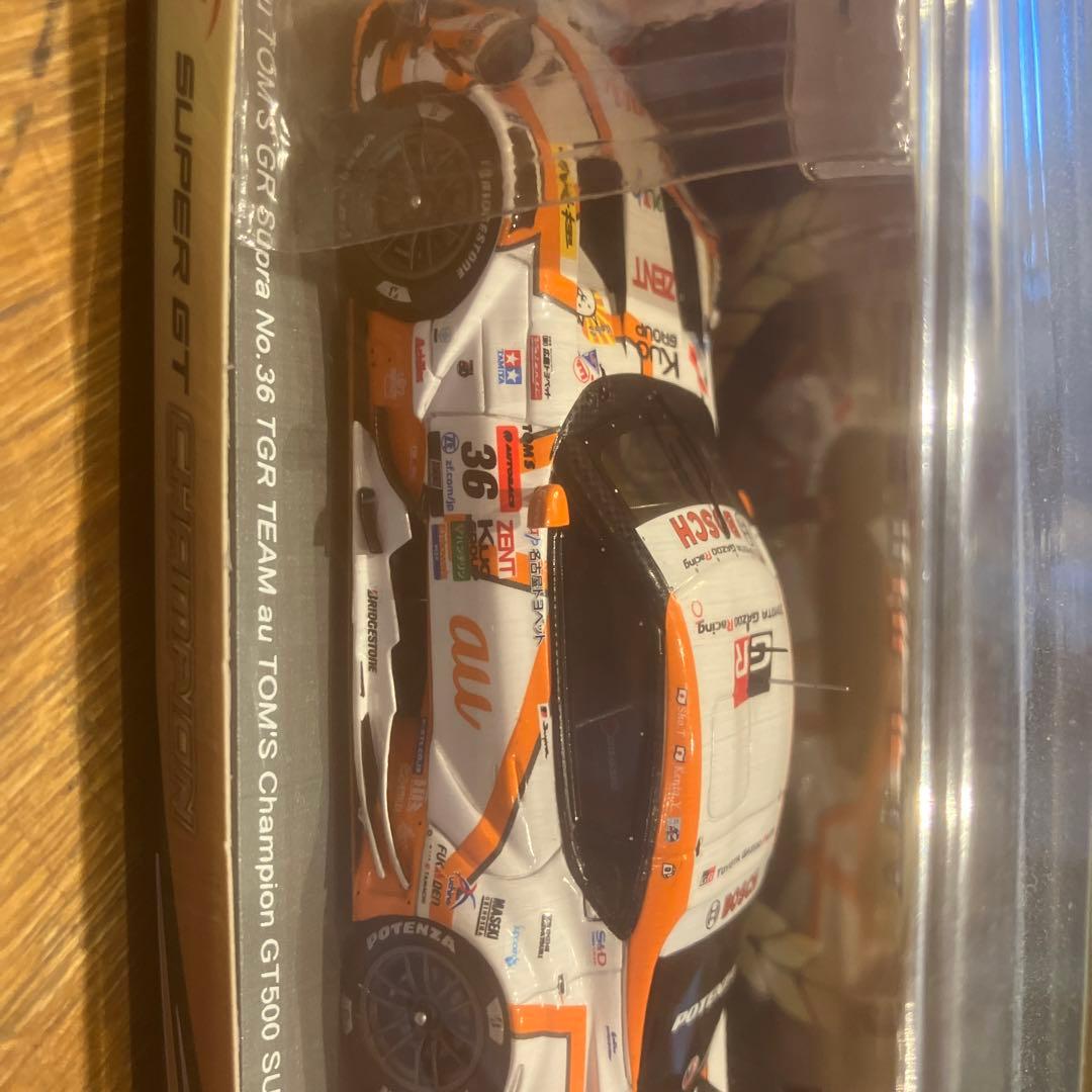 1/43 スパーク auトムススープラ　gt500 チャンピオン　2024