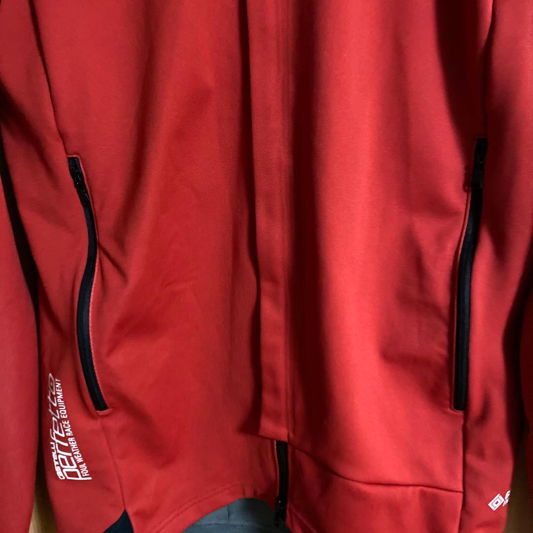 Castelli レッド サイクルジャケット　Mサイズ