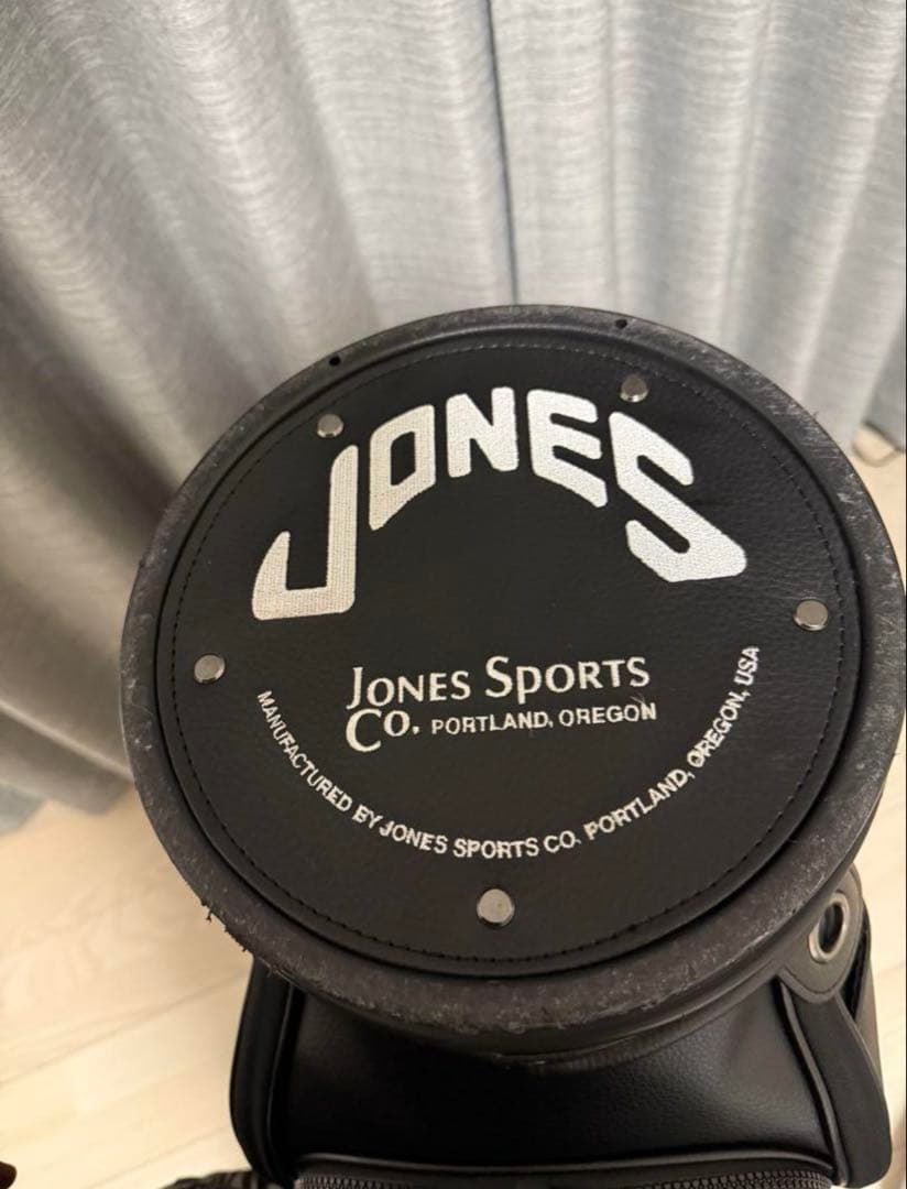 希少 JONES オールブラック キャディバッグ