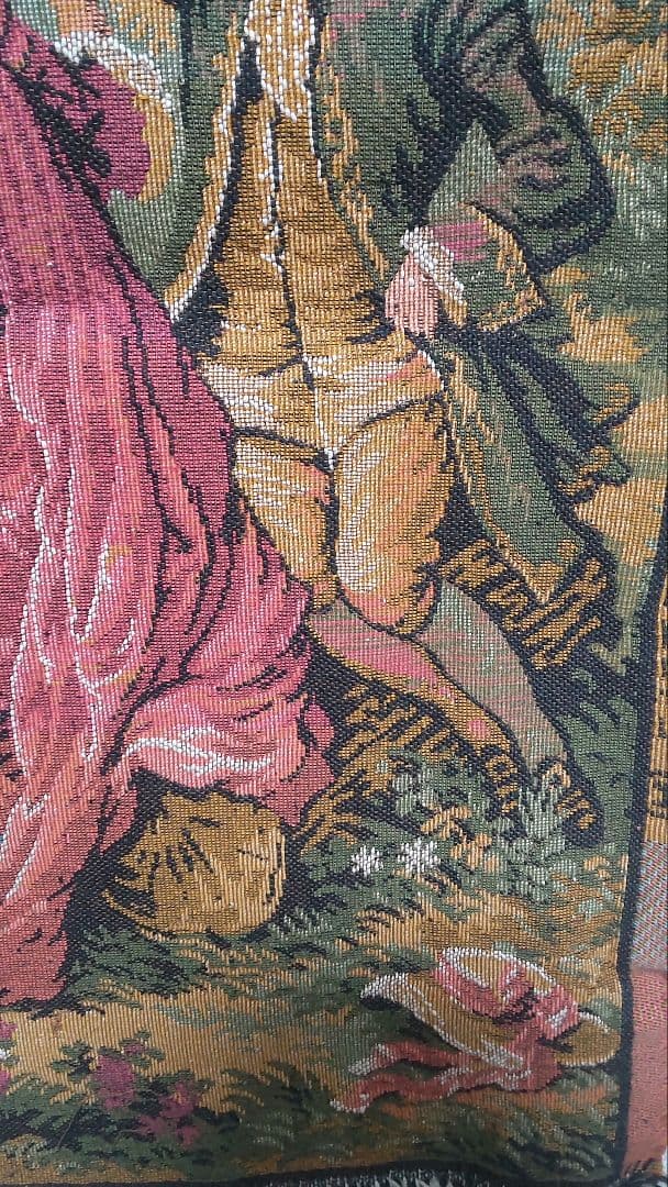 Golbys 高級フランス製ゴブラン織りアンティークラージサイズ