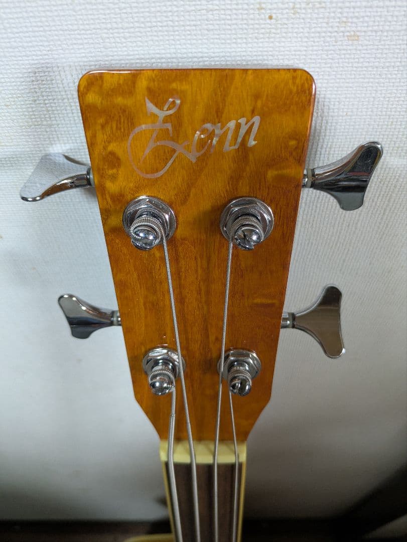 ZENN アコースティックベース フレットレスZB22CE-FL　ソフトケース付