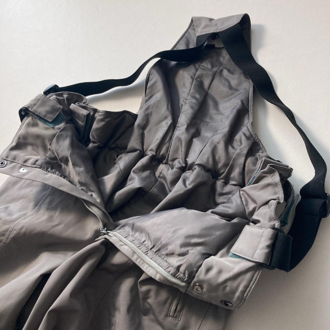 【好配色】デサント スキーウェア 上下セット L メンズ 赤 ジャケット パンツ