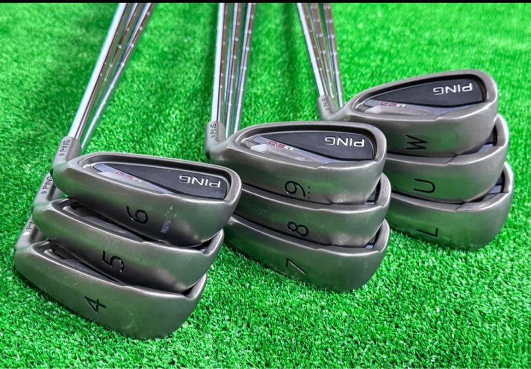 ピン PING G25 アイアンセット 黒ドット 9本セット