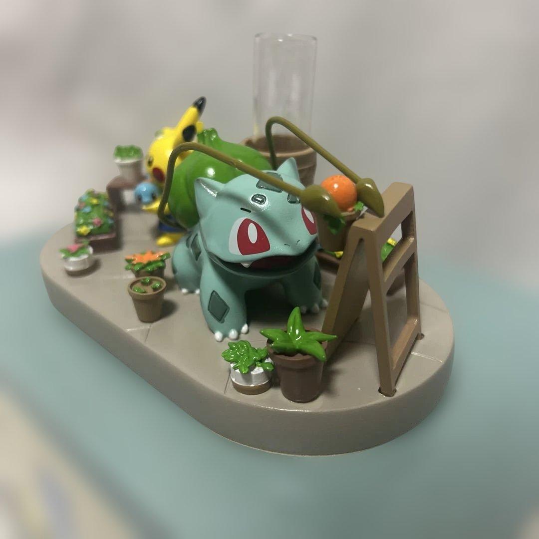 一輪挿しフィギュア　Pokemon grassy Gardening