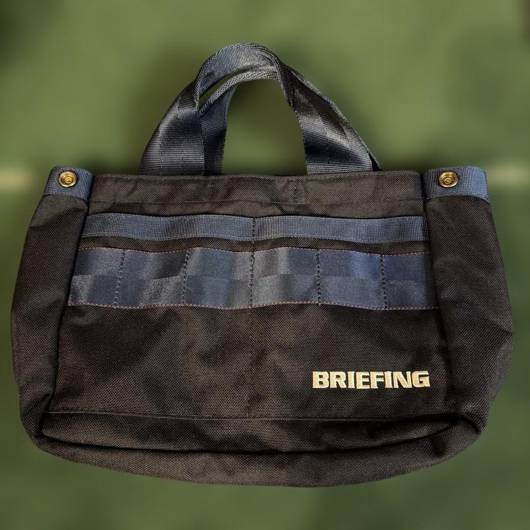 美品☆BRIEFING カートバッグ ネイビー