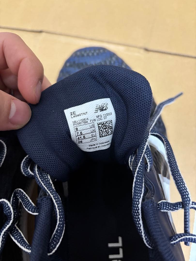 ニューバランス 野球 スパイク 26cm