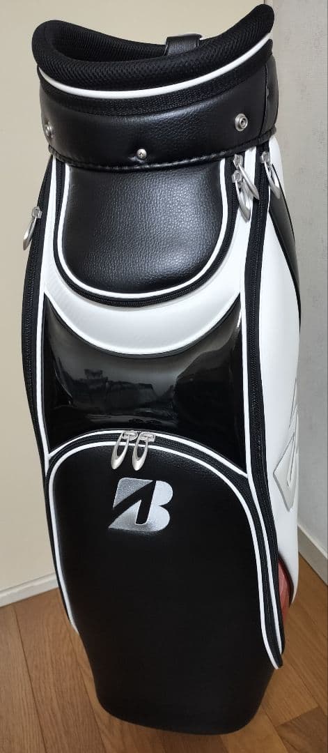 【新品】ブリヂストン キャディバッグ　ホワイト BRIDGESTONE