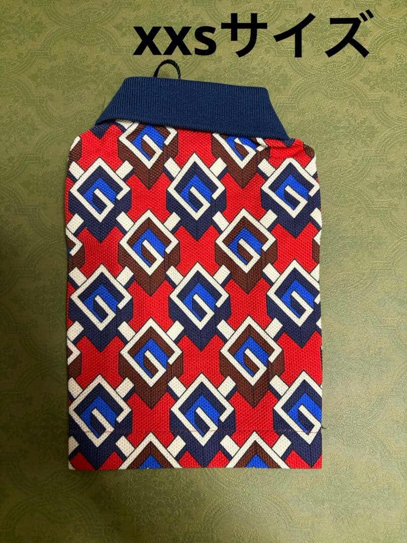 GUCCI グッチ　犬用品　服　xxs ジオメトリックG