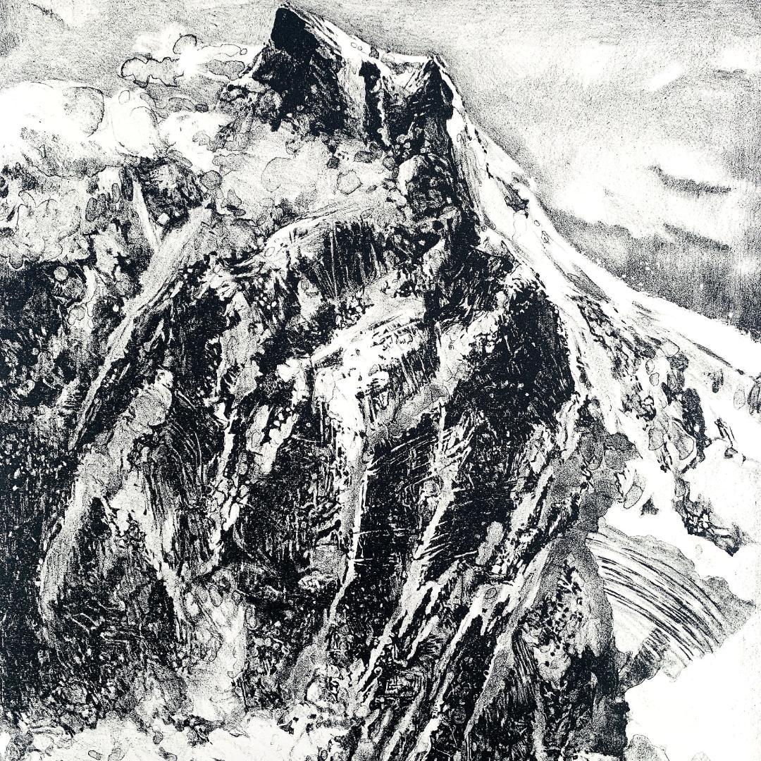 真作保証 増田誠『ユングフラウ』リトグラフ H.C版 直筆サイン入り