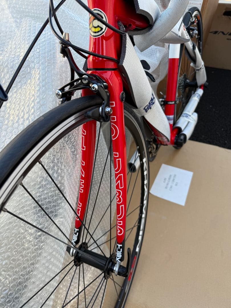 新品未使用 完成車 チネリ エクスペリエンス レッド 46 xs