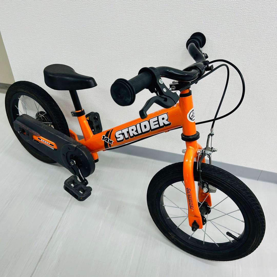 (美品) STRIDER 14x ストライダー（オレンジ）