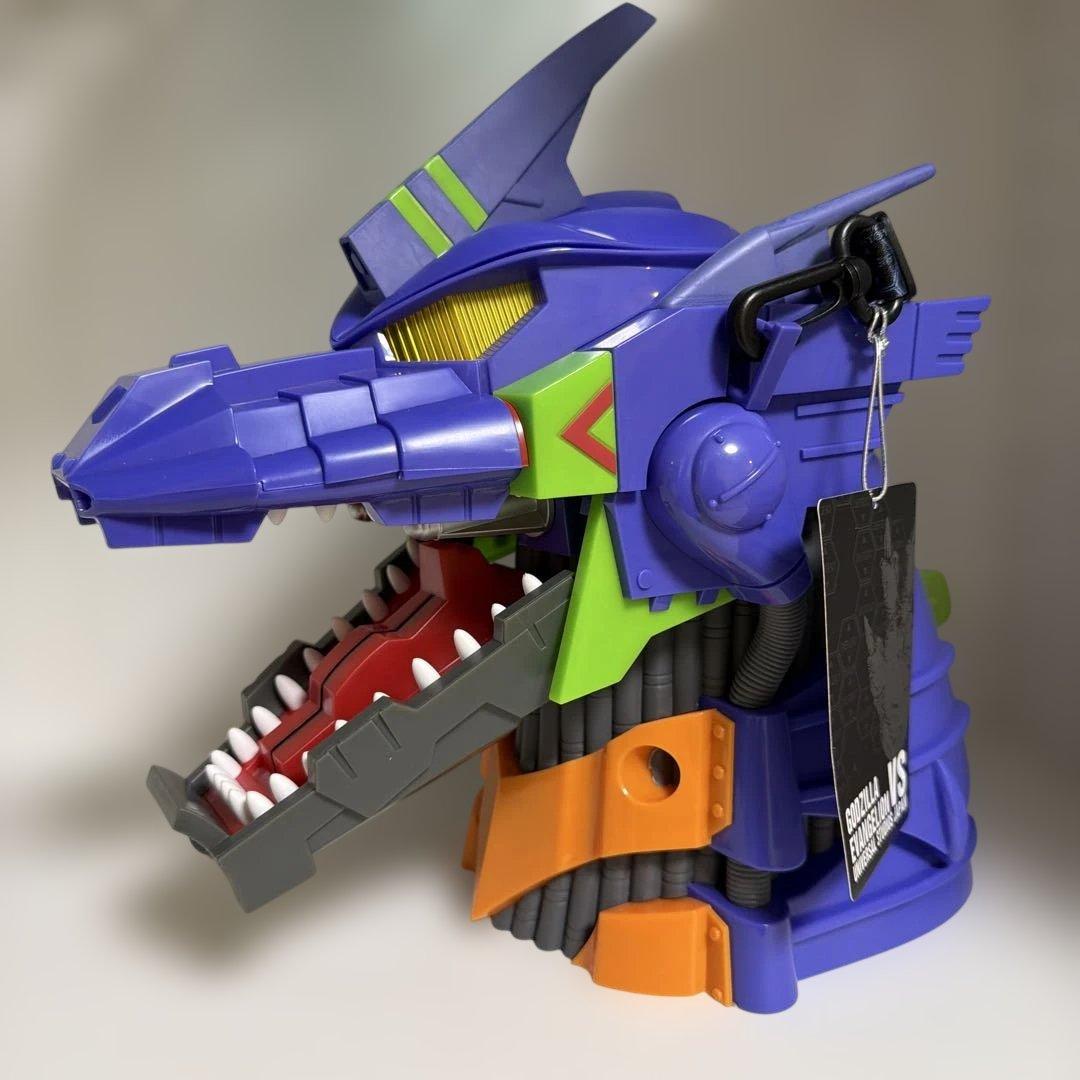 メカゴジラ×エヴァンゲリオン ポップコーンバケツ 新品未使用