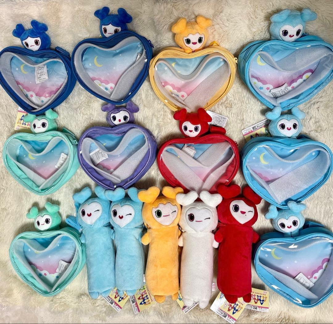 TWICE LOVELYS ぴょこきゅんボディバッグ のびふにゃポーチ セット