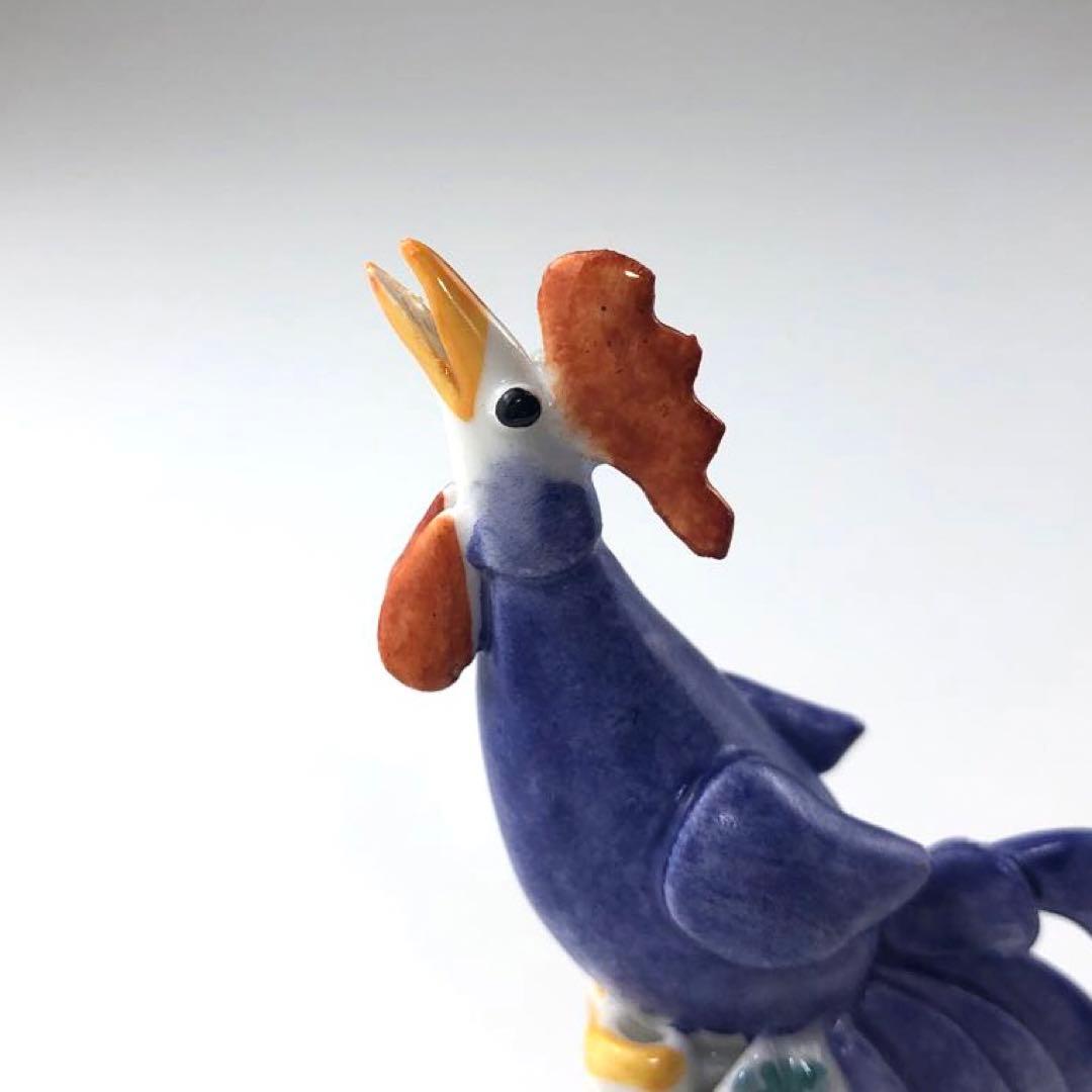 マイセン　鶏　置物　マッキー