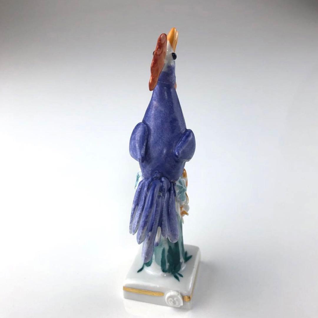 マイセン　鶏　置物　マッキー