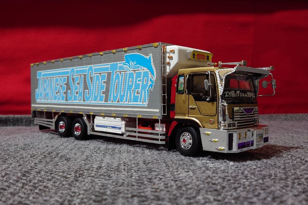 専用　アオシマ1/32バリューデコトラ　エサ屋のケンちゃん　完成品