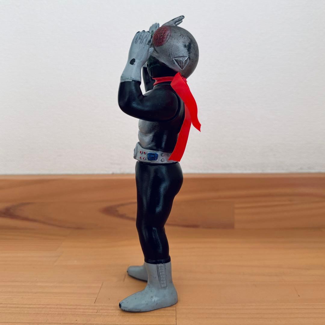 【無版権 パチ】盆踊りライダー 当時物 ソフビ