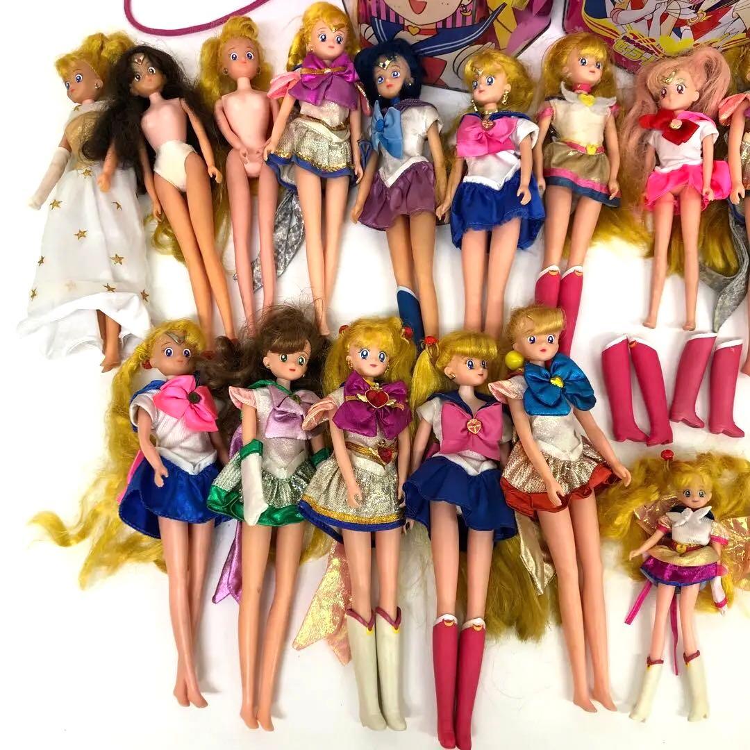 g66-g セーラームーン　人形　まとめ売り　まとめて　14体　小物