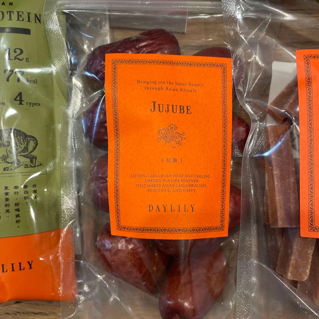 DAYLILY ティープロテイン・紅棗・ハウスティック、マグカップ4点セット