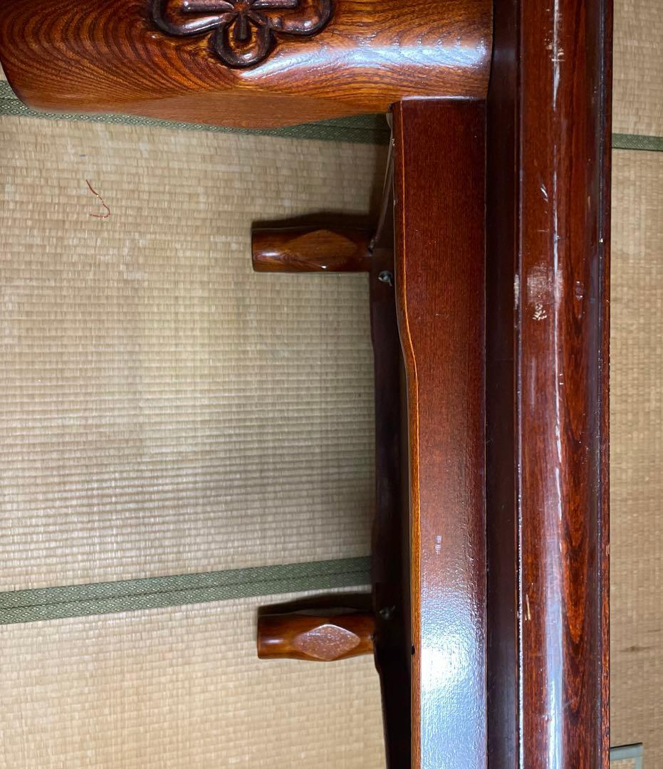 頑丈な座卓₊⁎ 昭和　レトロ　木製　ブラウン　和風テーブル