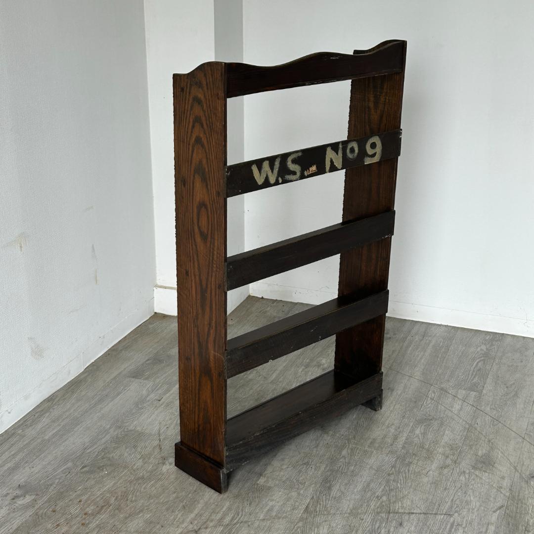 イギリス アンティーク家具 オープンブックケース 1930年頃 745A