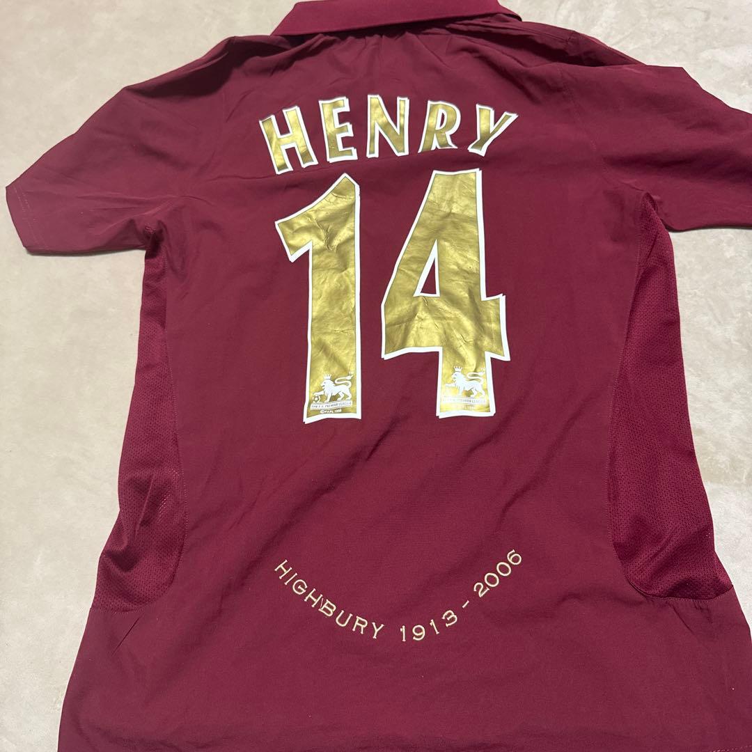 アーセナル Nike ワインレッドシャツ