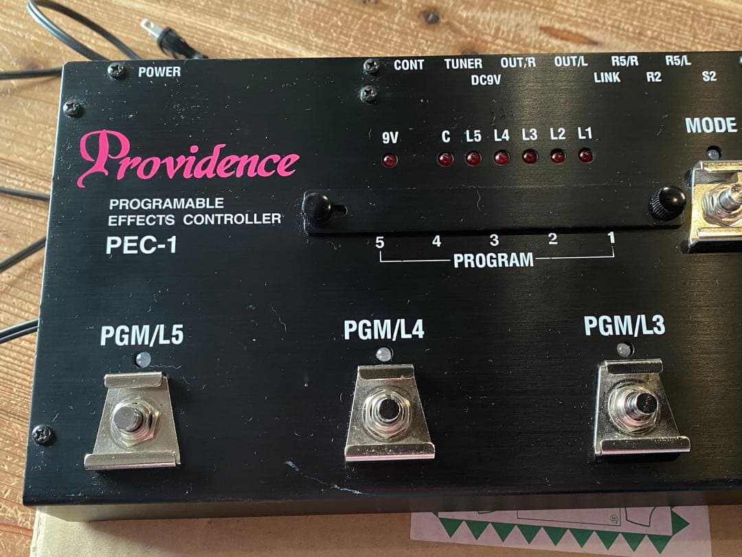 Providence PEC-1プログラマブル スイッチャー　プロヴィデンス名機