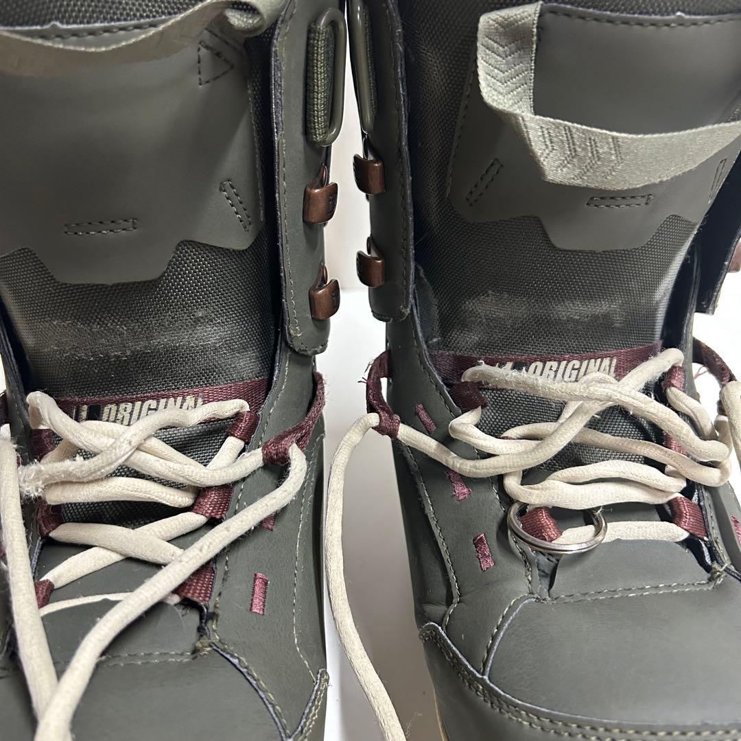 ディーラックス DEELUXE スノーボード ブーツ グレー 25.5cm