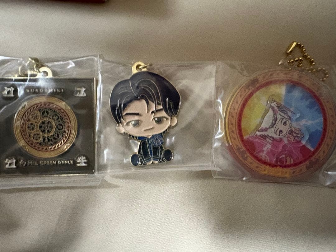 Mrs. GREEN APPLE 一番くじ　D賞　チャーム3種　ラストワンセット