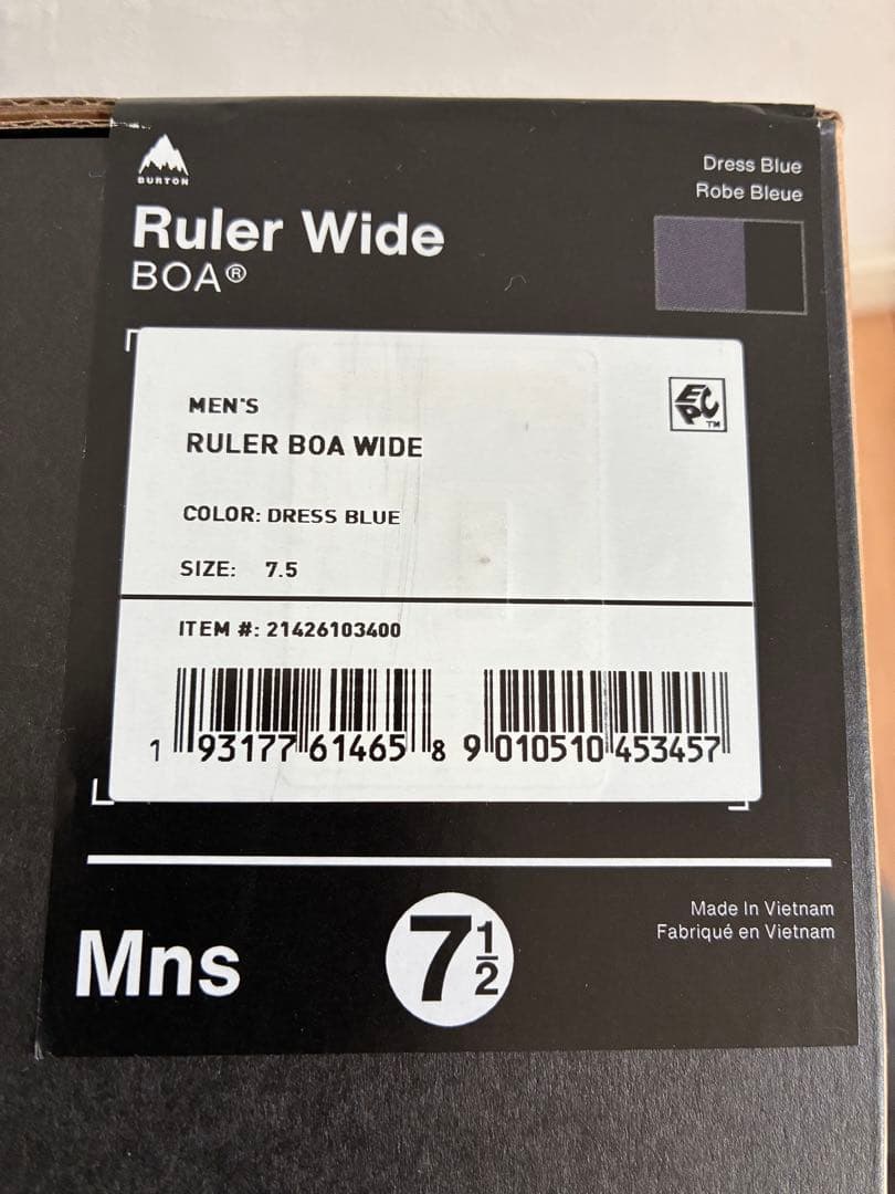 Burton スノーボードブーツ　Ruler BOA Wide 右アウターのみ
