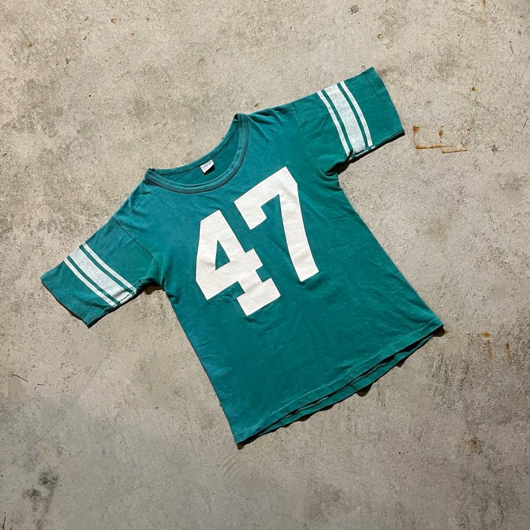 70’s vintage champion フットボールTシャツ　アメカジ　希少