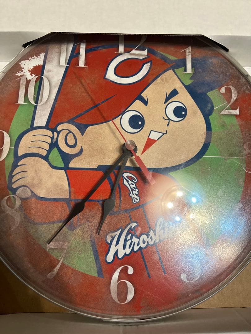 【レア】広島東洋カープ2013限定グッズ　ガレージクロックカープ坊や　30個限定