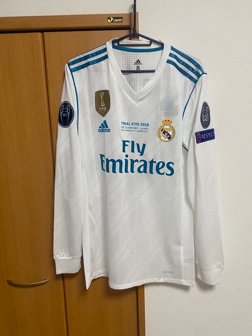 新品17-18 セルヒオ・ラモス Ramos レアル・マドリード 長袖 4番