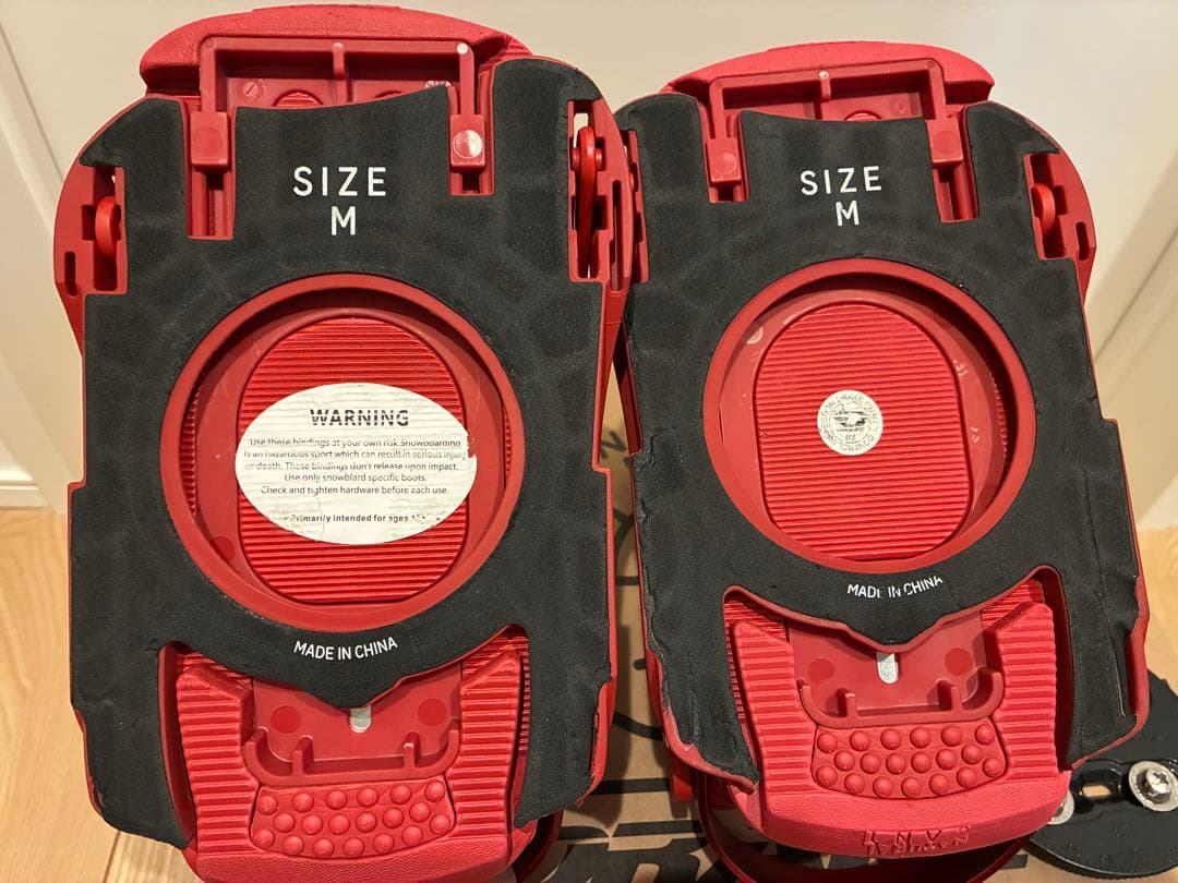 DRAKE FIFTY Mサイズ レッド ビンディング